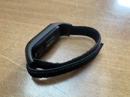 Ремешок нейлоновый MRK для фитнес браслета Xiaomi Mi Band 7/6/5/4/3 Черный+dark blue (mrk6388) фото от покупателей 6