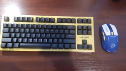 Клавиатура беспроводная Hator Skyfall TKL PRO Wireless ENG/UKR/RUS Yellow (HTK-668)