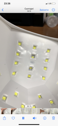 Лампа для маникюра Nail Lamp SUN One для покрытия ногтей гель лаком, гелем 48W UV/LED White фото от покупателей 11