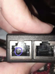 Перехідник конектор розгалужувач для інтернет-кабелю Ethernet LAN RJ45 - 2xRJ45 (58457)