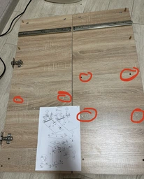 Передпокій із дзеркалом Майстер Форм Брайт 950х376х2000 мм (лівостороння) Дуб сонома/Білий (20858) фото від покупців 1