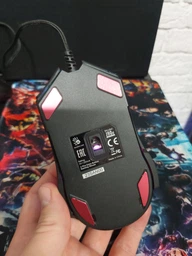 Миша ігрова A4Tech Bloody J90s (Black), Activated, Extra Fire Button, 8000 CPI, RGB, 20 млн. натискань, чорна, RGB підсвічування фото від покупців 15