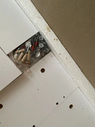 Підвісний туалетний стіл Moreli T-226 з двома висувними шухлядами Венге темний фото від покупців 8
