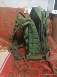 Тактичний рюкзак Armour Tactical B1145 Oxford 900D (з системою MOLLE) 45 л Ліс