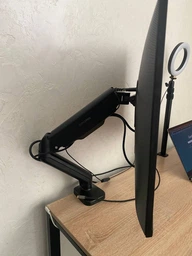 Настільне кріплення для монітора OfficePro MA501 з газліфтом 17-32" 2-9 кг Black фото від покупців 2