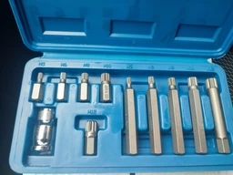 Набор насадок SPLINE 1/2", M5-12, 11 ед. VOREL (66770) фото от покупателей 1