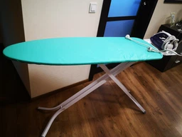 Гладильная доска Wenko, 120 x 38 см, металл с порошковым покрытием, зеленый