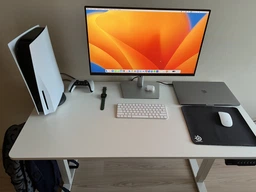 Стол с электрорегулировкой высоты RZTK eDesk 2 1200 х 600 мм Black фото от покупателей 1