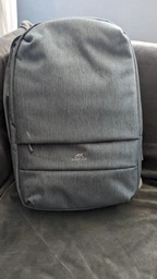 Рюкзак для ноутбука Rivacase 7567 (Grey/ Dark Blue) 17.3" Prater фото від покупців 3