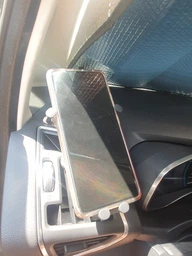Крепление для телефона Baseus Stable Gravitational Car Mount Air Black (SUWX020001) фото от покупателей 4