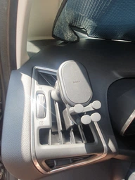 Крепление для телефона Baseus Stable Gravitational Car Mount Air Black (SUWX020001) фото от покупателей 3