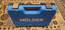 Профессиональный набор инструментов в кейсе Molder 1/2", 1/4" 72 T, CR-V, 108 предметов (MT60108) фото от покупателей 11