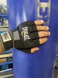 Перчатки-бинты Everlast Evergel Hand Wraps (4355BL) Уни L Черные (009283516529)