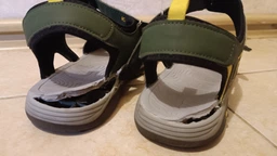 Подростковые сандалии для мальчика Kangaroos K-Mont II 18729-000-8504 35 Оливковый/Желтый (4061578712845)