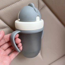 Кухоль canpol babies тренувальний з силіконовою трубочкою matte pastels жовтий 210 мл фото від покупців 4