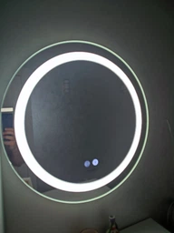 Зеркало Kroner KRP Spiegel R2-6060 с LED-подсветкой и антизапотеванием CV030042 фото от покупателей 2