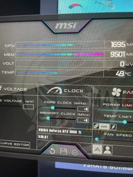 Відеокарта MSI RTX 3060 Ti 8GB GDDR6X Ventus 3X 8GD6X OC (GeForce RTX 3060 Ti Ventus 3X 8GD6X OC)