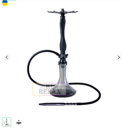 Кальян KARMA HOOKAH Модель 3.0 Черный ( Колба Craft Gray )