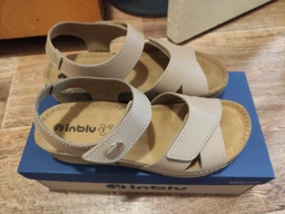 Женские сандалии кожаные Inblu NV01CH 39 24.8 см Синие (ROZ6400147765) фото от покупателей 7