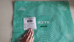 Коврик для формовки и выпечки теста RZTK Силиконовый 400х500 мм с разметкой Mint фото от покупателей 10