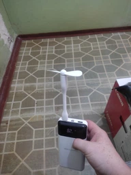 Портативный гибкий USB вентилятор Белый 16341059537 фото от покупателей 1