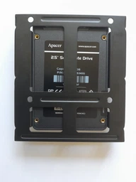Фрейм-переходник Maiwo для установки 2x2.5" HDD/SSD в 3.5" отсек, металл, черный (K11) фото от покупателей 5