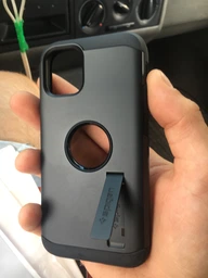 Чохол протиударний з підставкою Spigen Tough Armor MagSafe MagFit для Iphone 14 Pro Black (6.1") ACS04985 фото від покупців 3