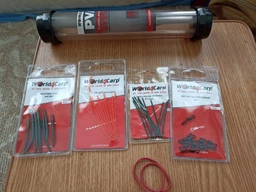 ПВА система с плунжером в тубусе + 10 м. сетка 25 мм. World4Carp PVA System