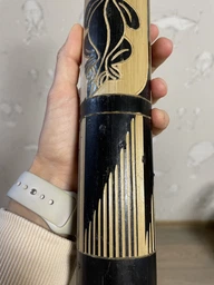 Музыкальный инструмент ShamanShop Музыка дождя Rainstick расписной (40х5х5 см) К29399 фото от покупателей 1