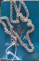 Срібний ланцюжок DIVA Бісмарк 50 см фото від покупців 1