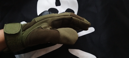 Тактические перчатки Combat Touch Touchscreen военные Хаки L фото от покупателей 15