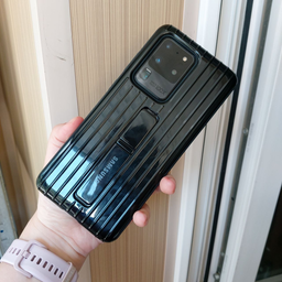 Чехол противоударный Protective Rugged Standing Cover SM-G988 с подставкой для Samsung Galaxy S20 Ultra Black