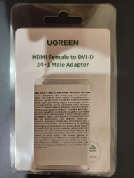 Переходник Ugreen DVI to HDMI 25M / 19F double link (20124) фото от покупателей 4