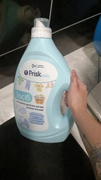 Гель для прання Frisk Baby для дитячих речей 0+ з перших днів життя 3 л (4820197120833) фото від покупців 8