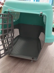 Переноска для кошек и собак Animall CNR-134 58х42х42 см Серо-оранжевая (2000981203641) фото от покупателей 13
