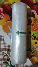Гофровані пакети в рулоні 20x500 см для вакууматора вакуумна плівка фото від покупців 10
