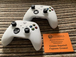 Силіконовий чохол Honson для джойстика Xbox Series X/S білий фото від покупців 12
