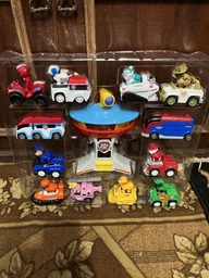 Игровой набор Dog Paw Patrol Щенячий патруль 12 шт с Спасательной станцией фото от покупателей 2