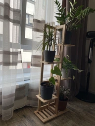 Подставка для цветов и вазонов ясень 103*40*20 cм Натуральный (П4001030200)