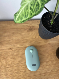 Мышь 2E MF300 Silent WL BT Stone blue (2E-MF300WBL) + Игровая поверхность 2E Capybarra S Blue в подарок! фото от покупателей 8