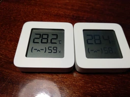 Датчик Температури та Вологості Xiaomi Mi Temperature and Humidity Monitor 2 ( Термометр - гігрометр ) ( Підтримка Mi Home ) ( NUN4126GL) фото от покупателей 2