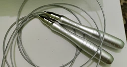 Скоростная скакалка HeartBeat Silver с системой Self-Locking фото от покупателей 2
