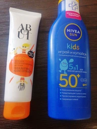 Дитячий сонцезахисний лосьйон NIVEA Sun Kids Захист та догляд SPF 50+ 200 мл (5900017082844/4006000075402)