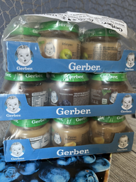 Фруктове пюре Gerber Яблуко з 6 місяців 80 г (7613033514036)