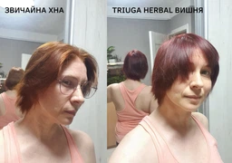 Натуральна фарба для волосся на основі хни Triuga Herbal Чорна 25 г (8908003544229) фото від покупців 4