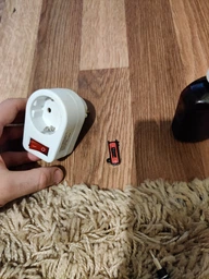 Сетевой адаптер Emos P00262 1 розетка, круглый с заземлением и выключателем Белый (P00262) фото от покупателей 13