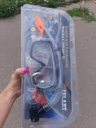 Набір для плавання маска з трубкою M138-SN50-4-PVC