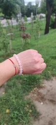 Браслет Hemst із рожевого кварцу (80037)