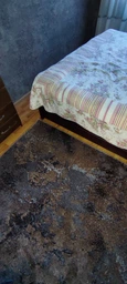 Килимова доріжка Karat Mira 24137/123 2.00 м сірий коричневий фото від покупців 4
