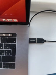 Переходник Baseus Ingenuity Series Mini OTG Adaptor USB-C to USB-A Blue (ZJJQ000003) [78669] фото от покупателей 12